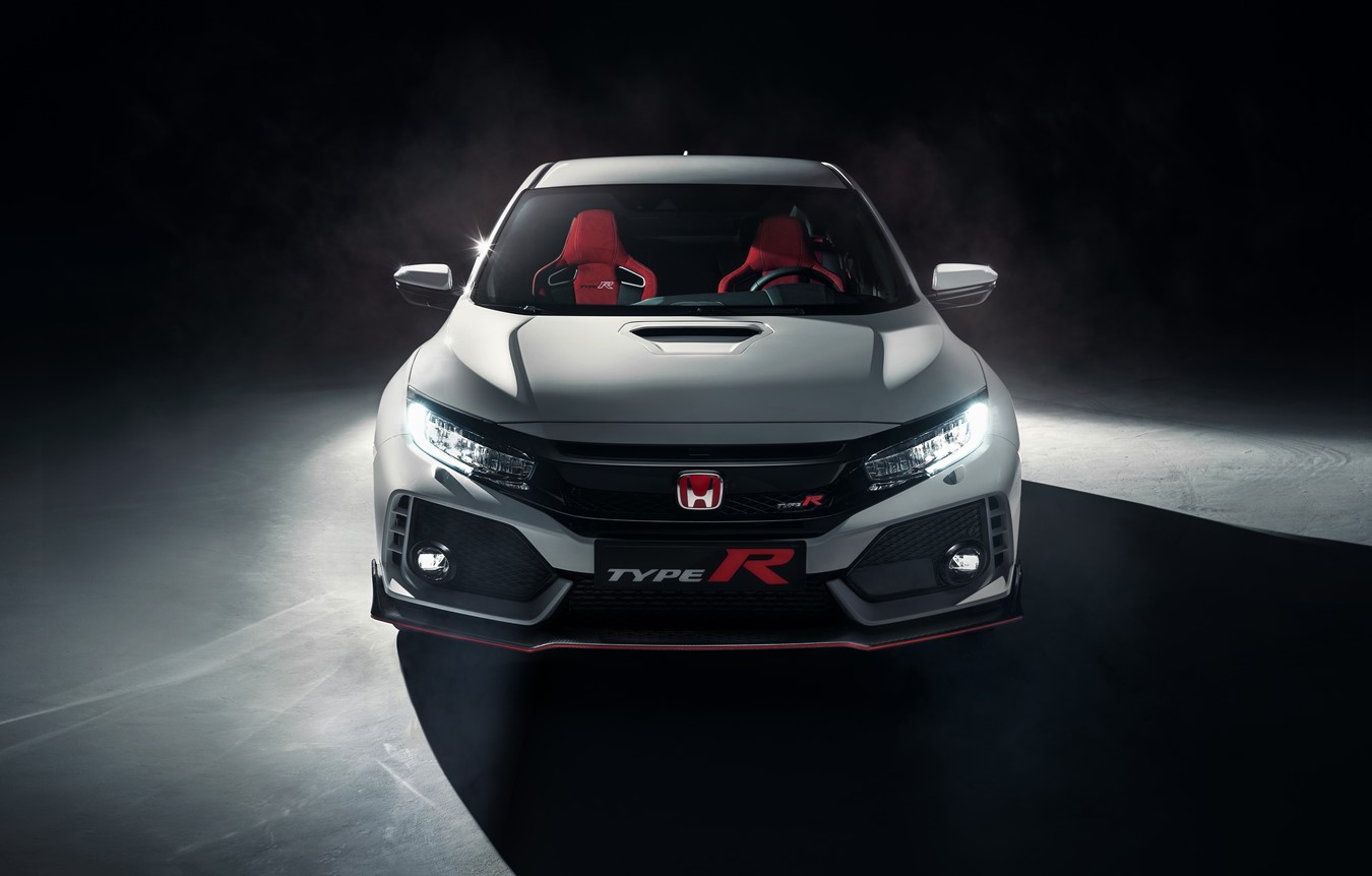 La toute nouvelle Honda Civic Type R entre en piste à Genève