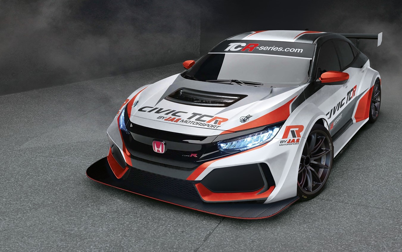 JAS Motorsport präsentiert neuen Honda Civic Type R TCR 2018