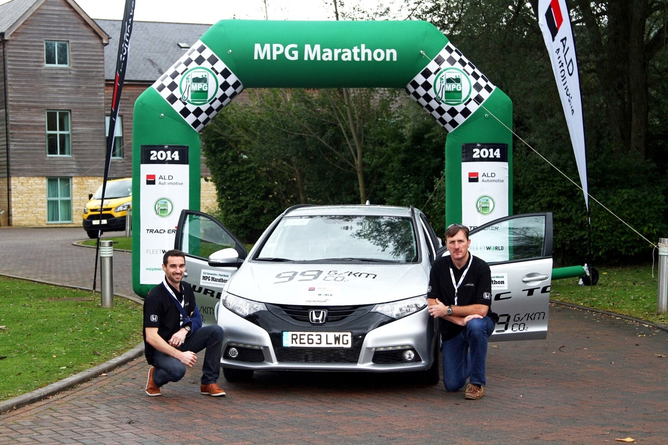 Super-efficient Civic Tourer powers Honda (UK) to ‘MPG Marathon’ title