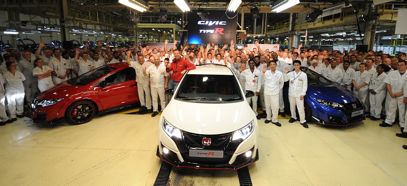 Civic Type R Line-Off Event