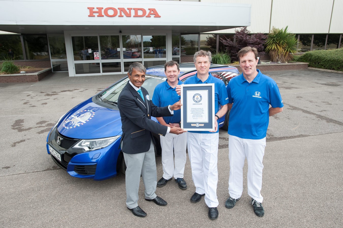 Honda sets new GUINNESS WORLD RECORDS(TM) title for fuel efficiency
