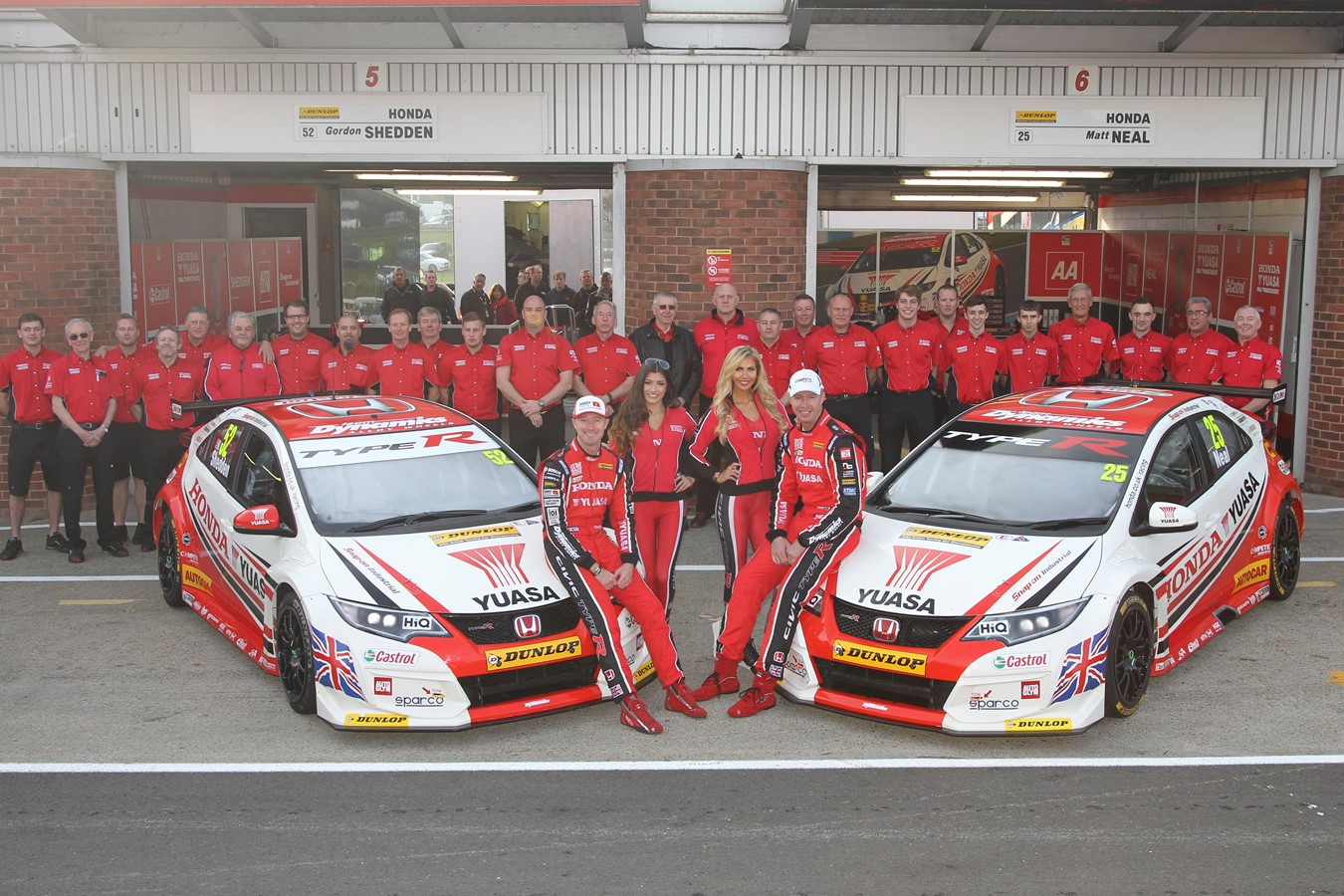 British Touring Car Team Honda Yuasa Racing secures first motorsport title for new Civic Type R
