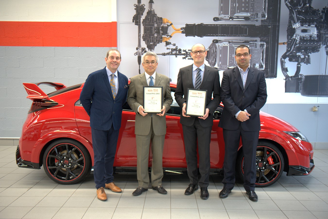 «Doppelsieg» für Honda Civic Type R beim Grossen Preis der Automobil Revue