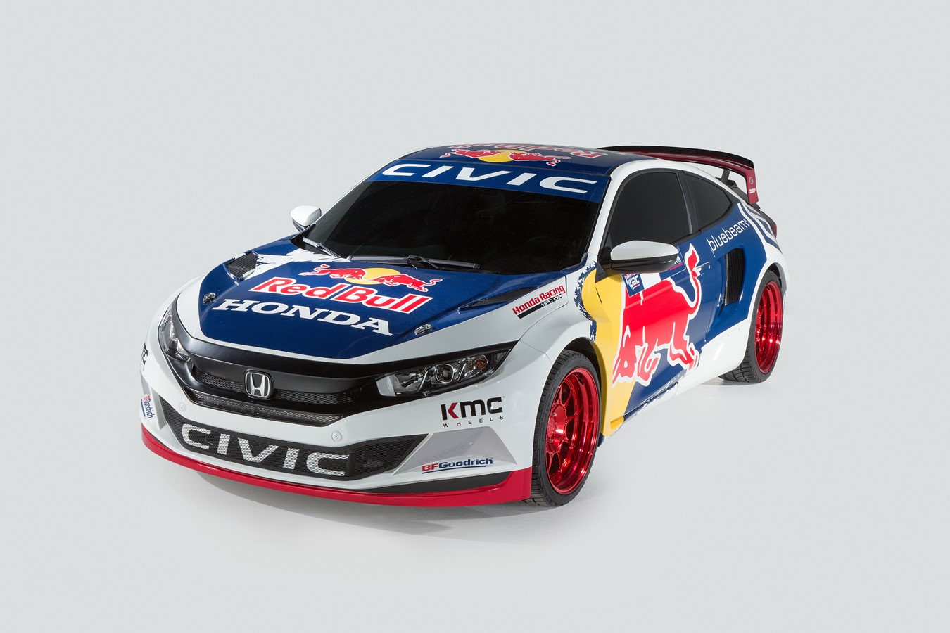 Civic Coupe in Red Bull Global Rallycross racecar livery