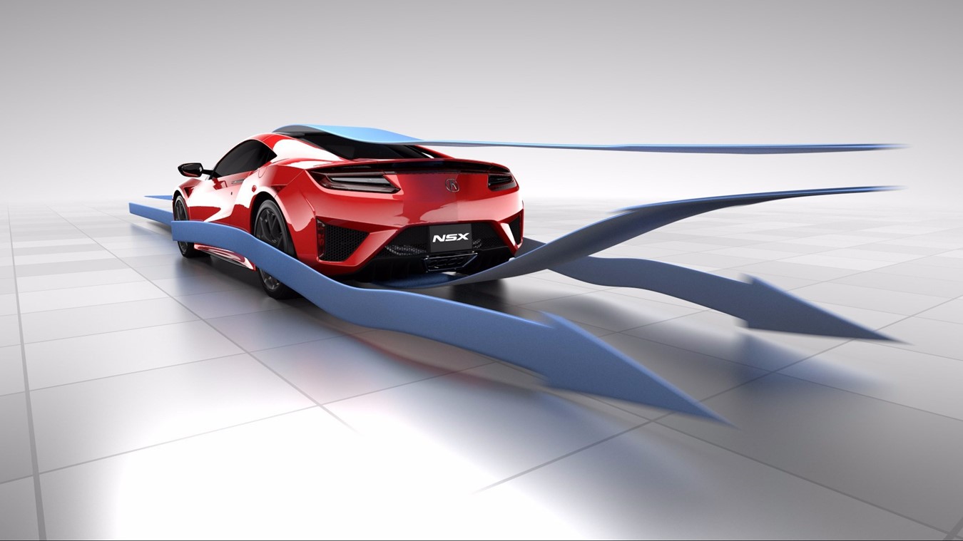Honda präsentiert Aerodynamik-Konzept des NSX