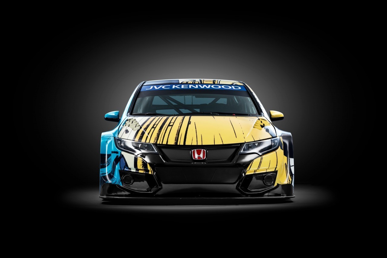 Honda Civic WTCC als «Honda Art Car Jean Graton»