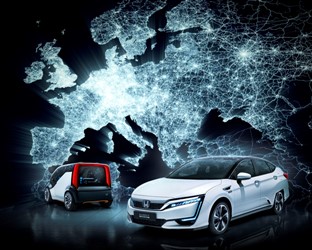 Le Trio de Honda présente un aperçu du futur au Salon de l'Automobile de Genève 2017