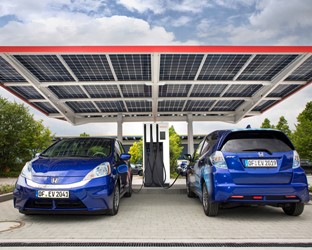 Europe's most advanced public electric vehicle charging station opened at Honda R&D Europe