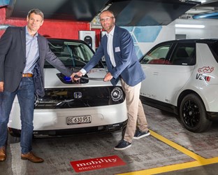 Schweizer Pilotprojekt für Netzstabilität startet: Mobility setzt fünfzig Honda e als Powerbanks ein