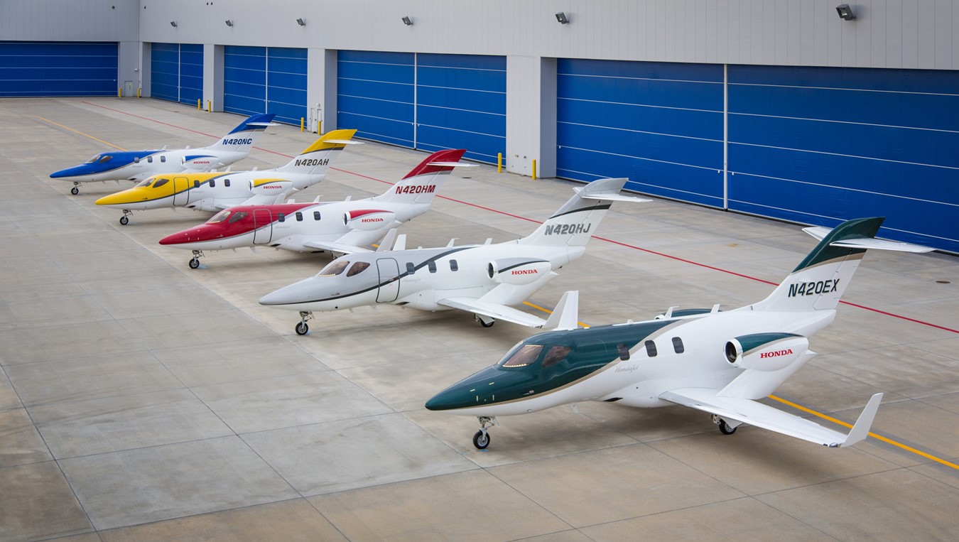 HondaJet Ranks as Most-delivered Jet in its Category During First Half of 2017 