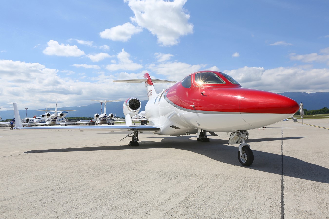 The HondaJet Makes its First Appearance in Europe