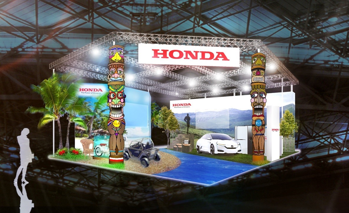 Overview of Honda Exhibit at SMART MOBILITY CITY 2015