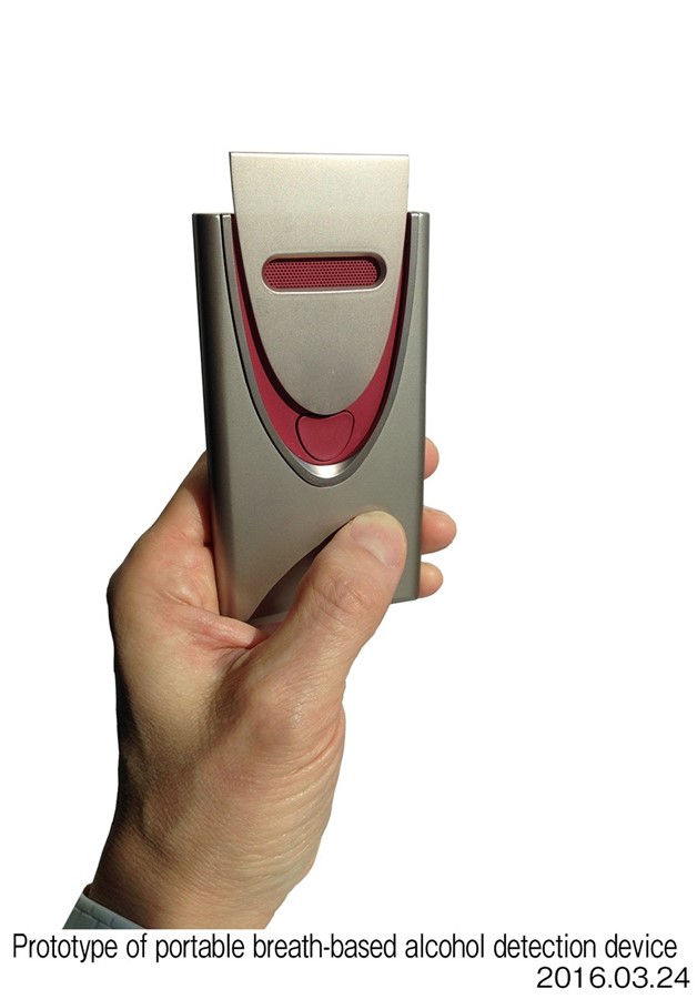 Hitachi and Honda Develop Prototype of Portable Alcohol Detection Device for Vehicle Smart Keys
