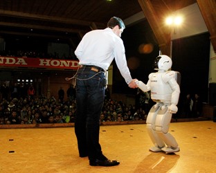 ASIMO Flies High in the Swiss Alps