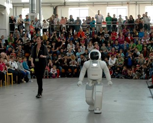 All-New ASIMO Joins in the Celebrations at Czech Science Centre