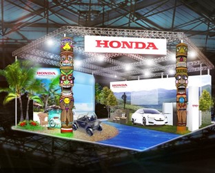 Overview of Honda Exhibit at SMART MOBILITY CITY 2015