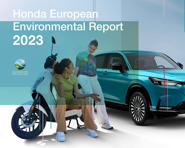Honda präsentiert Fortschritte in seinen Nachhaltigkeitszielen im Rahmen des europäischen Umweltberichts 2023