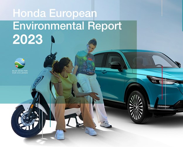 Honda annonce dans son rapport environnemental européen 2023 de nouveaux progrès vers ses objectifs de durabilité