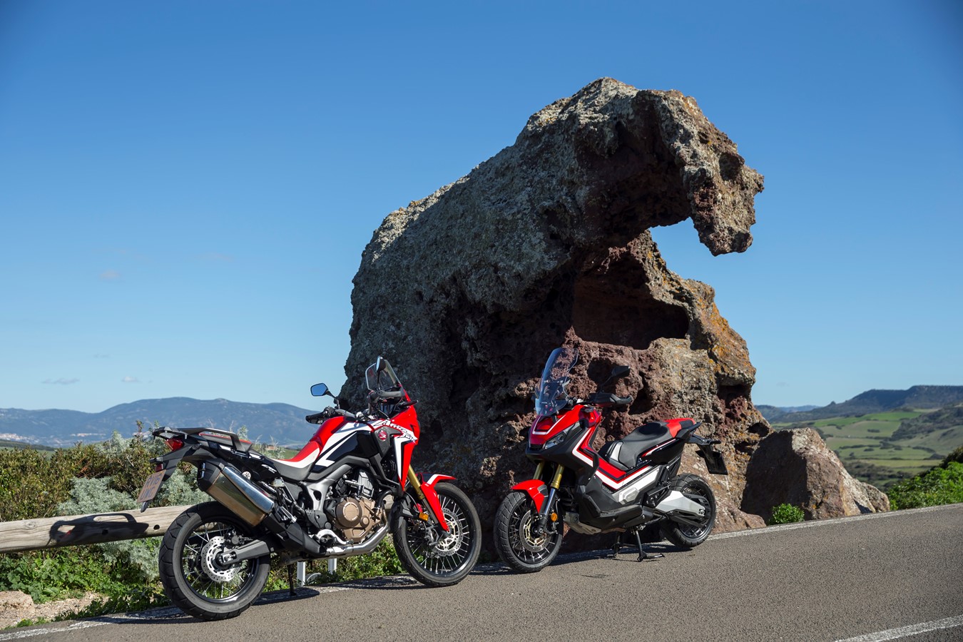 17YM X-ADV and 16YM Africa Twin