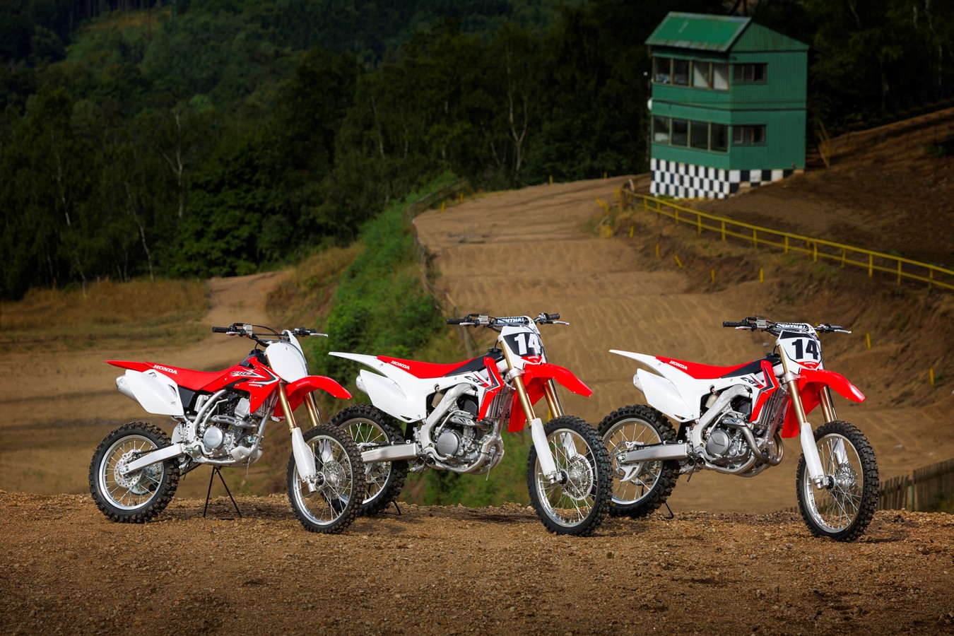 CRF450R, CRF250R and CRF150R