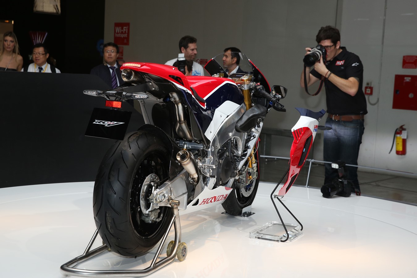 RC213V-S Prototype on display at EICMA 2014