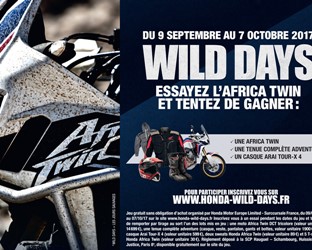 Honda "Africa Twin Wild Days 2017" 