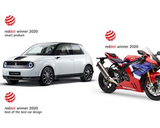 Honda gewinnt drei Red Dot Design Awards,  darunter die Auszeichnung «Best of the Best» für den Honda e