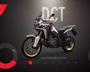 CRF1000L Africa Twin Augmented reality App