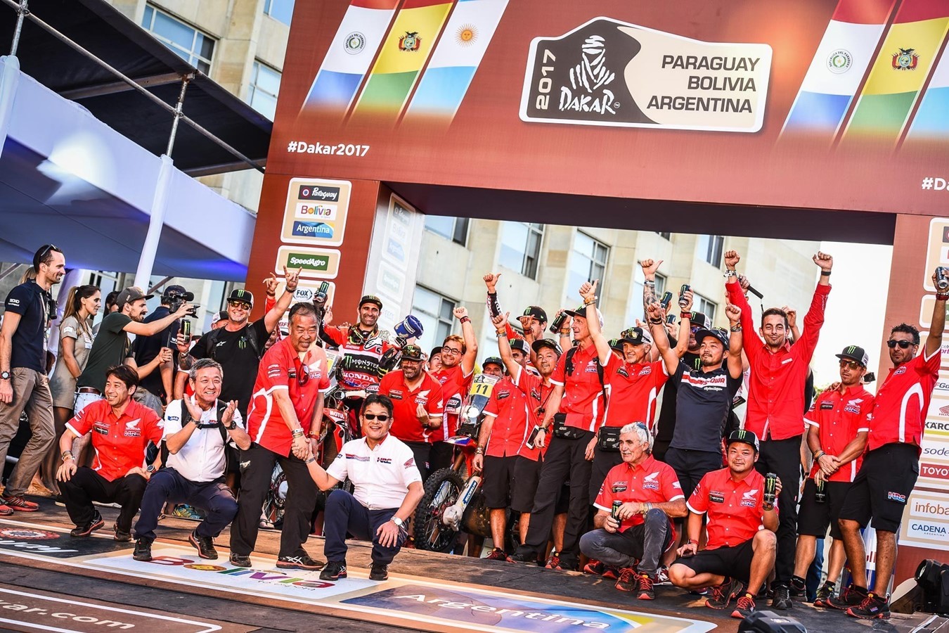 Dakar Rally: Monster Energy Honda Team vow to fight on