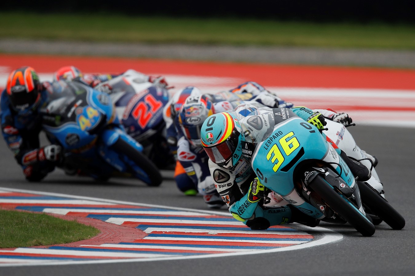 Honda riders monopolised the Moto3 podium for the second race in a row
