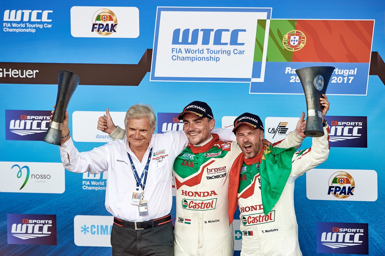 Victory and championship lead for Honda in Portugal