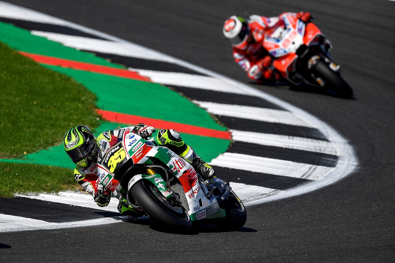 Crutchlow 1.6 Seconds Off British GP Win as Marquez Stops