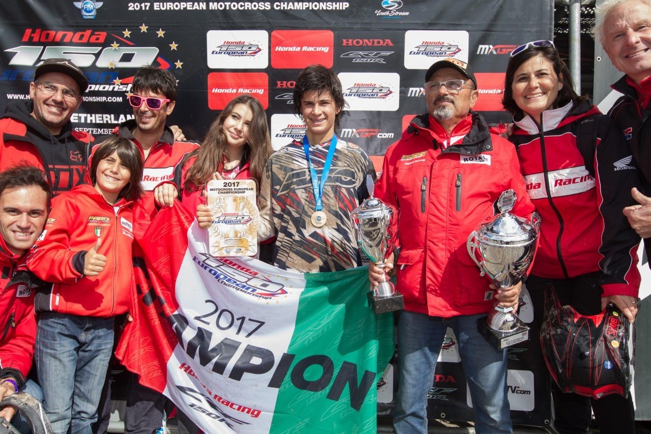 Andrea Adamo claims Honda 150 European Championship