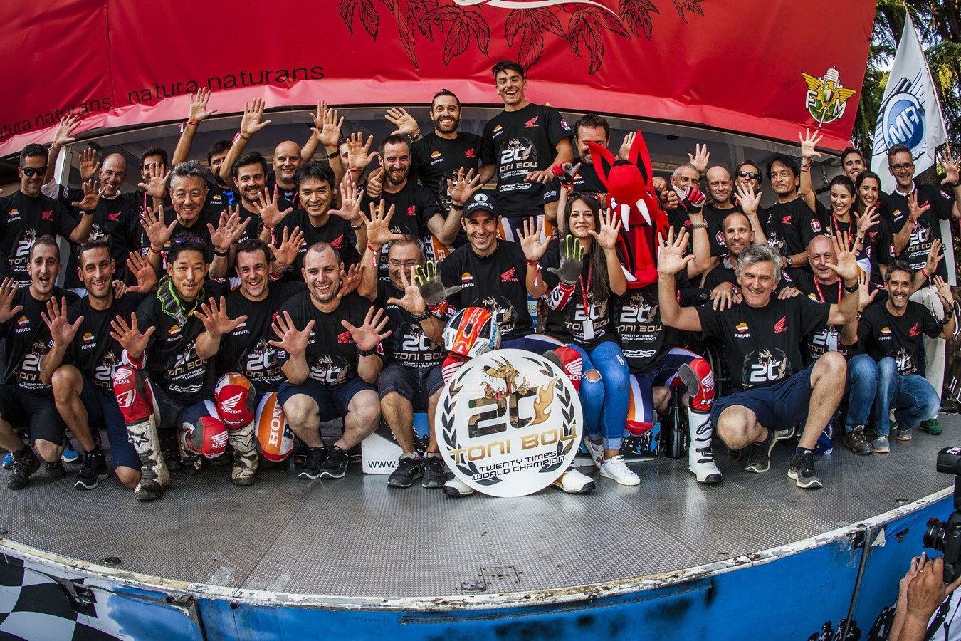 Toni Bou secures a 20th world championship title in Italy