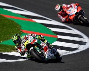 Crutchlow 1.6 Seconds Off British GP Win as Marquez Stops