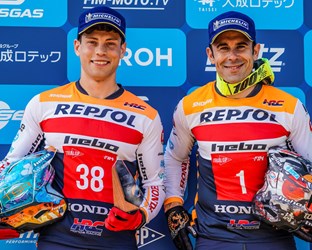 Repsol Honda Trial Team open TrialGP season with one-two in Japan