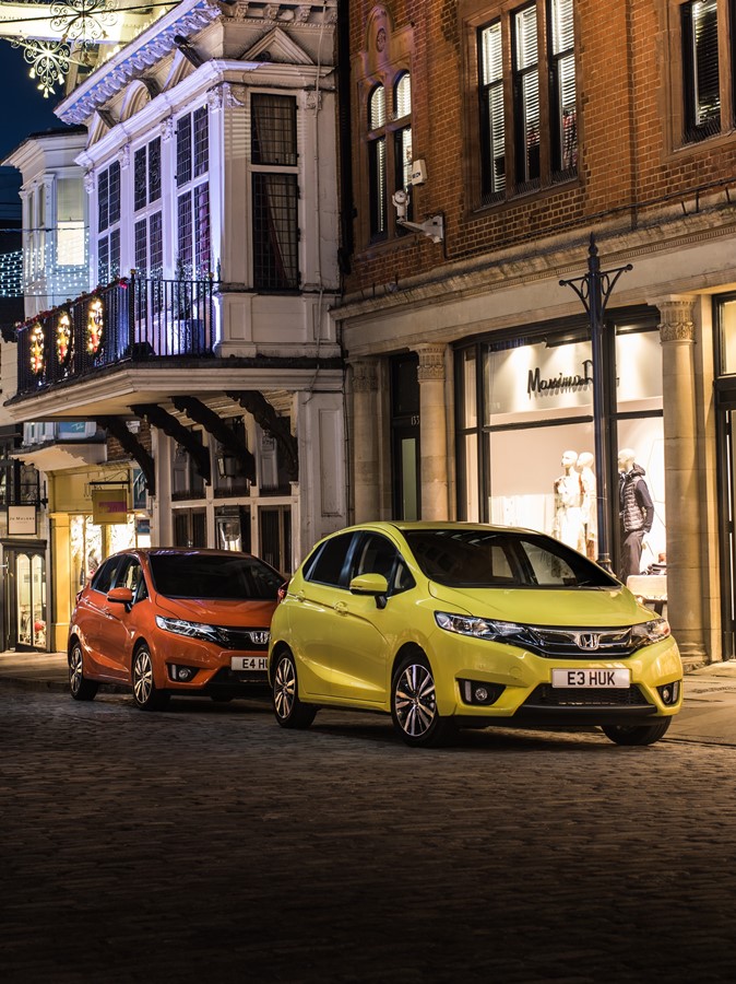 BRIGHTLY COLOURED CARS ADD MORE THAN JAZZ