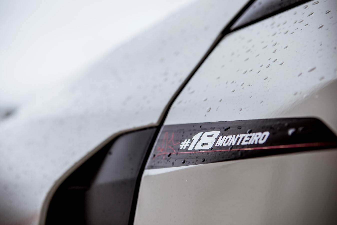 Edição especial Honda Civic Type R #18 Tiago Monteiro totalmente