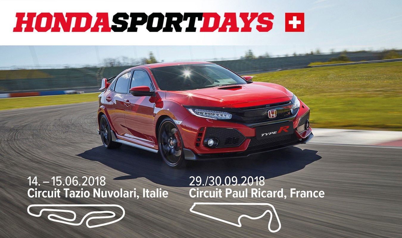 Honda Sport Days 2018 – Ein Tag auf der Rennstrecke mit dem eigenen Honda