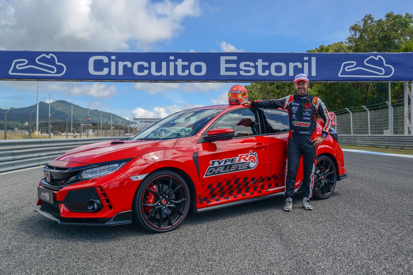 Honda Civic Type R Challenge 2018: Tiago Monteiro stellt den neuen Rundenrekord auf der Rennstrecke von Estoril in Portugal auf