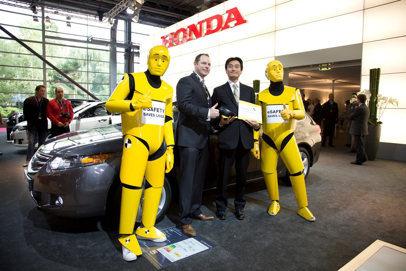 Honda's CMBS Technology receives Euro NCAP Advanced Award