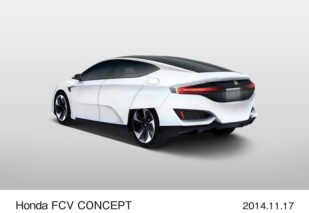 Honda Announce World Premier of All-New Fuel-Cell Vehicle, Honda FCV Concept