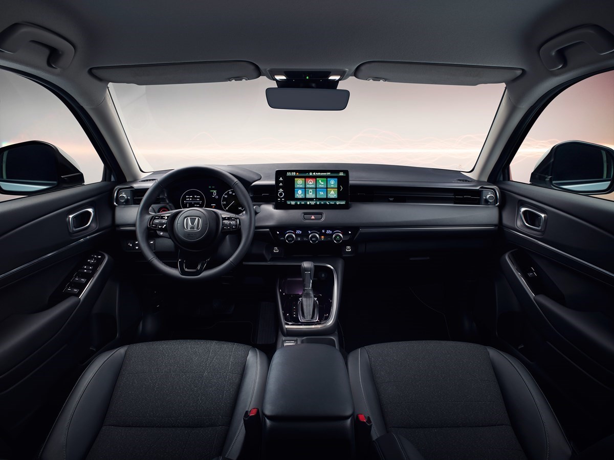 Novo Honda HR-V Hybrid define novos padrões para o conforto interior