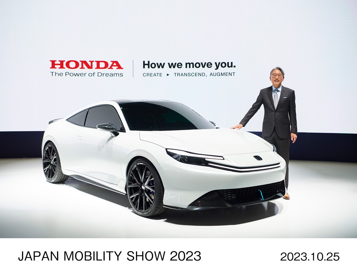 Súhrn prejavu generálneho riaditeľa spoločnosti Honda na veľtrhu JAPAN MOBILITY SHOW 2023