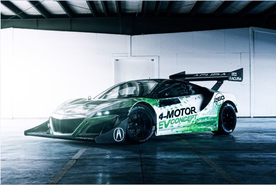 NSX-Inspired EV Concept Ready to ‘Charge Up’ Pikes Peak