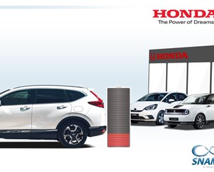HONDA HYBRID & EV BATTERIES GET ‘SECOND LIFE’ IN NEW RECYCLING INITIATIVE
