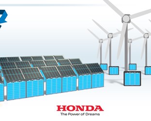 Honda Hybrid- und Elektrofahrzeugbatterien erhalten mit neuer Recycling Initiative einen zweiten Einsatzzweck