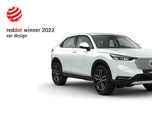 Novo Honda HR-V Hybrid distinguido como ‘Product Design 2022’ no Red Dot Award