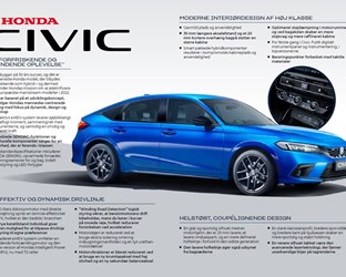 2022 Honda Civic e:HEV Infographic