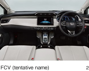 Honda dévoile sa nouvelle berline à hydrogène à l'occasion du Salon Automobile de Tokyo 2015